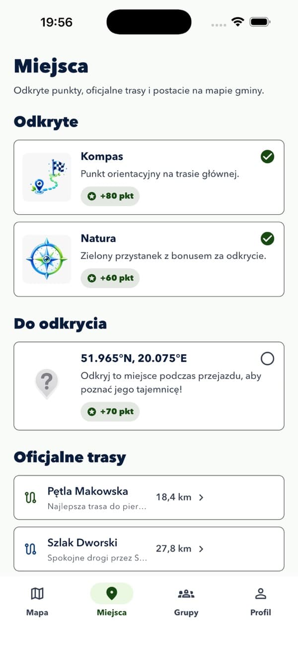 Rowerowy Maków: miejsca do odwiedzenia na mapie gminy